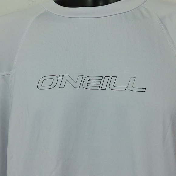 O'neill Men's Basic Skins Short Sleeve Crew White Rashguard Size XL SLIM… - Picture 7 of 12